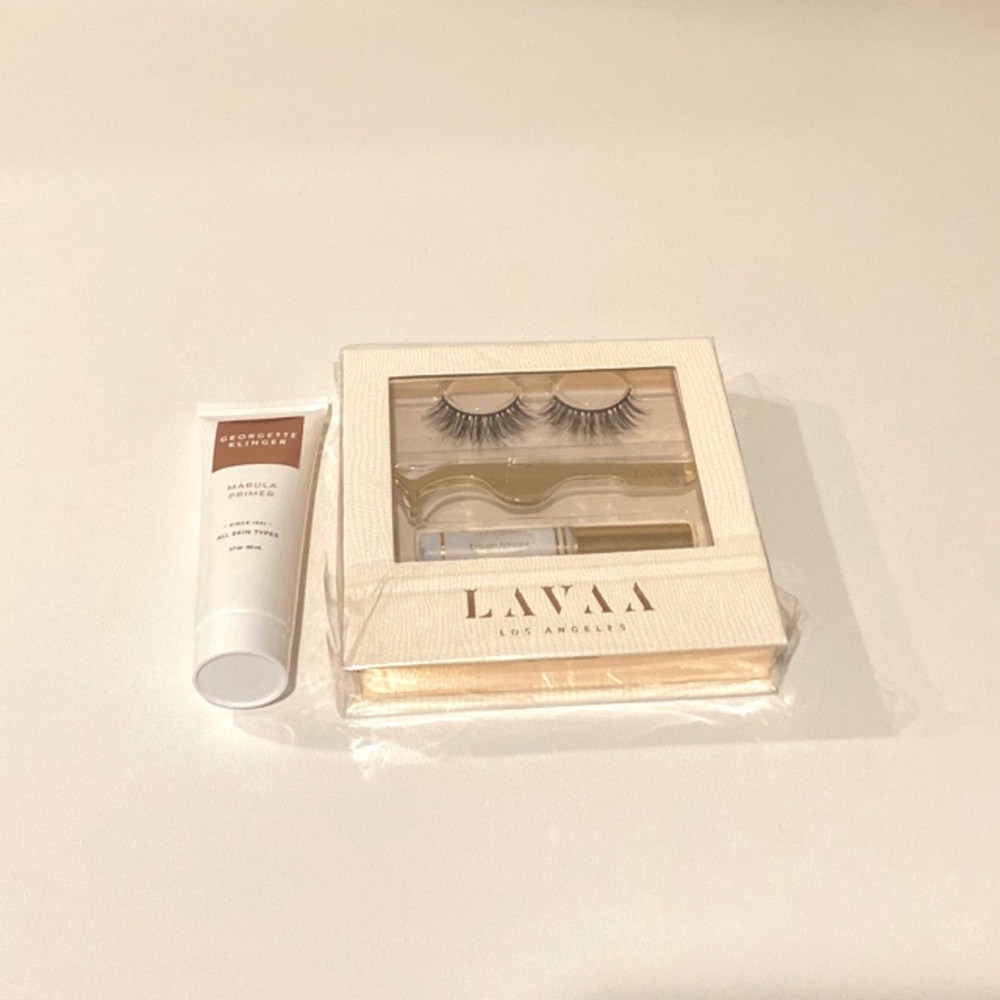 Primer & Mink False Eyelash Bundle -NWT